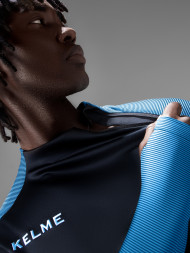 Лонгслив KELME Training Jacket (Black/Blue)