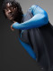 Лонгслив KELME Training Jacket (Black/Blue)