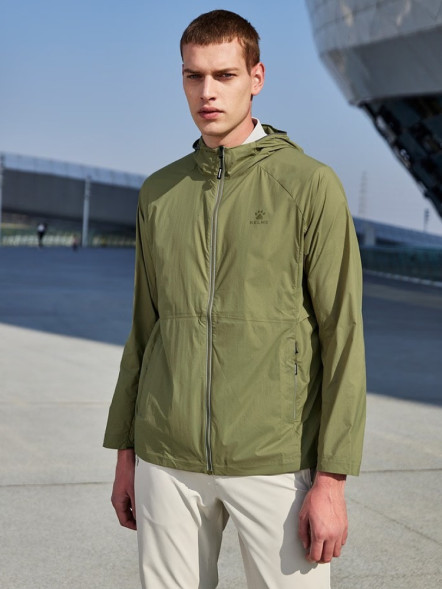 Ветровки KELME Thin Trench Coat Green