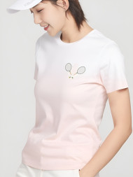 Футболка KELME Round Neck Short Sleeve T-Shirt Light Pink