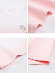 Футболка KELME Round Neck Short Sleeve T-Shirt Light Pink