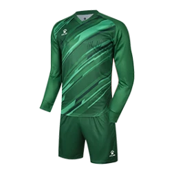 Детская вратарская форма KELME Long Sleeve Goalkeeper Suit Green