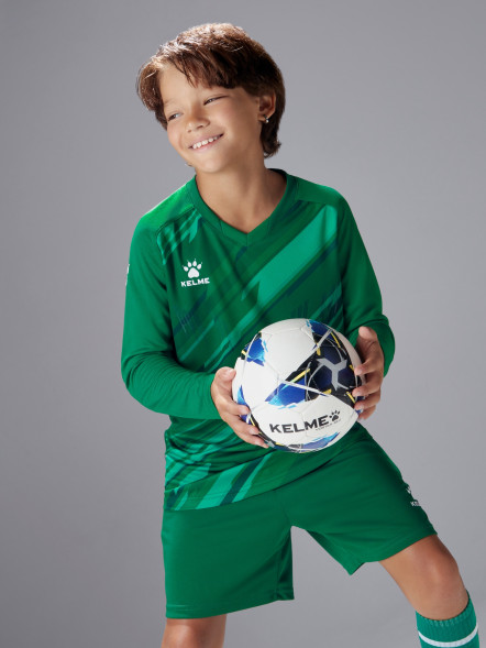 Детская вратарская форма KELME Long Sleeve Goalkeeper Suit Green