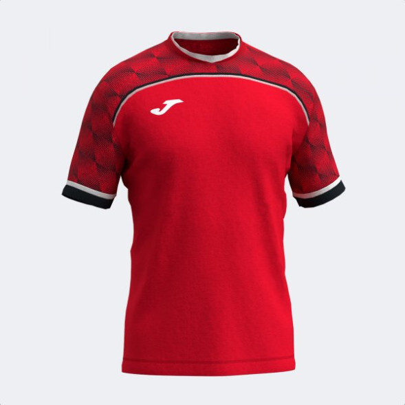 ФУТБОЛКА С КОРОТКИМ РУКАВОМ IRON HANDBALL PRO КРАСНЫЙ ЧЁРНЫЙ