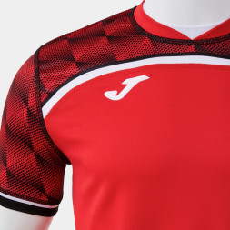 ФУТБОЛКА С КОРОТКИМ РУКАВОМ IRON HANDBALL PRO КРАСНЫЙ ЧЁРНЫЙ