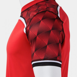 ФУТБОЛКА С КОРОТКИМ РУКАВОМ IRON HANDBALL PRO КРАСНЫЙ ЧЁРНЫЙ