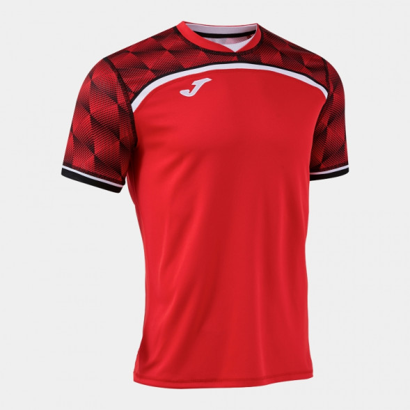 ФУТБОЛКА С КОРОТКИМ РУКАВОМ IRON HANDBALL PRO КРАСНЫЙ ЧЁРНЫЙ