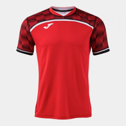 ФУТБОЛКА С КОРОТКИМ РУКАВОМ IRON HANDBALL PRO КРАСНЫЙ ЧЁРНЫЙ