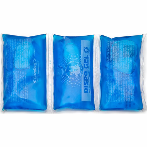 Многоразовый гелевый пакет для нагрева/охлаждения DISPO GEL, 352419, р 14*24 см
