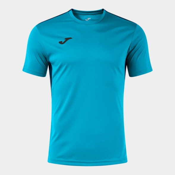 ФУТБОЛКА С КОРОТКИМ РУКАВОМ WINNER IV НЕОНОВЫЙ БИРЮЗОВЫЙ ТЕМНО-СИНИЙ