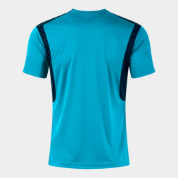 ФУТБОЛКА С КОРОТКИМ РУКАВОМ WINNER IV НЕОНОВЫЙ БИРЮЗОВЫЙ ТЕМНО-СИНИЙ