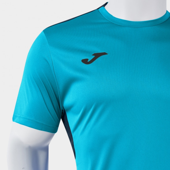 ФУТБОЛКА С КОРОТКИМ РУКАВОМ WINNER IV НЕОНОВЫЙ БИРЮЗОВЫЙ ТЕМНО-СИНИЙ