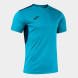 ФУТБОЛКА С КОРОТКИМ РУКАВОМ WINNER IV НЕОНОВЫЙ БИРЮЗОВЫЙ ТЕМНО-СИНИЙ