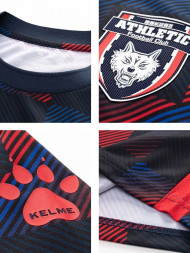 Футболка KELME Short Sleeve Football Jersey Red