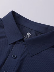 Футболка-поло KELME Short Sleeve Polo Shirt Dark Blue