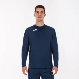 Футболка игровая JOMA с длинным рукавом COMBI Темно синий