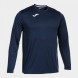Футболка игровая JOMA с длинным рукавом COMBI Темно синий