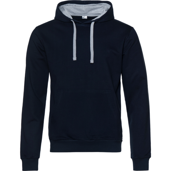 Худи унисекс STAN футер без начёса с контрастным капюшоном 260, 23