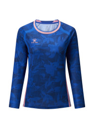 Лонгслив KELME Women's Long-sleeved Training Uniform Blue