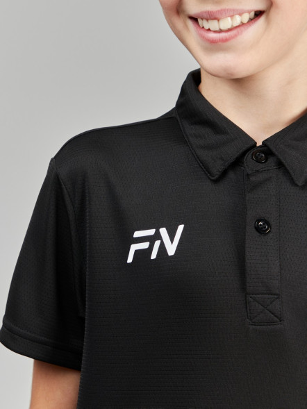 Детская футболка-поло FN Polo Kid Sport Black