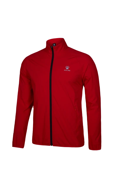 Ветровка KELME Woven Stand-Up Jacket Red