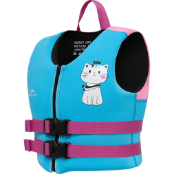 Жилет для плавания 25DEGREES Kitty Blue/Pink, детский