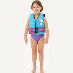 Жилет для плавания 25DEGREES Kitty Blue/Pink, детский
