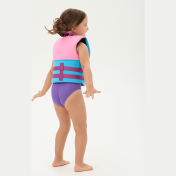 Жилет для плавания 25DEGREES Kitty Blue/Pink, детский