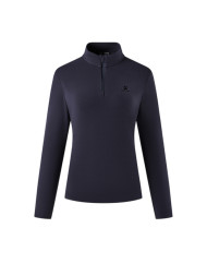 Лонгслив KELME Half-open Long-sleeved T-shirt Dark Blue