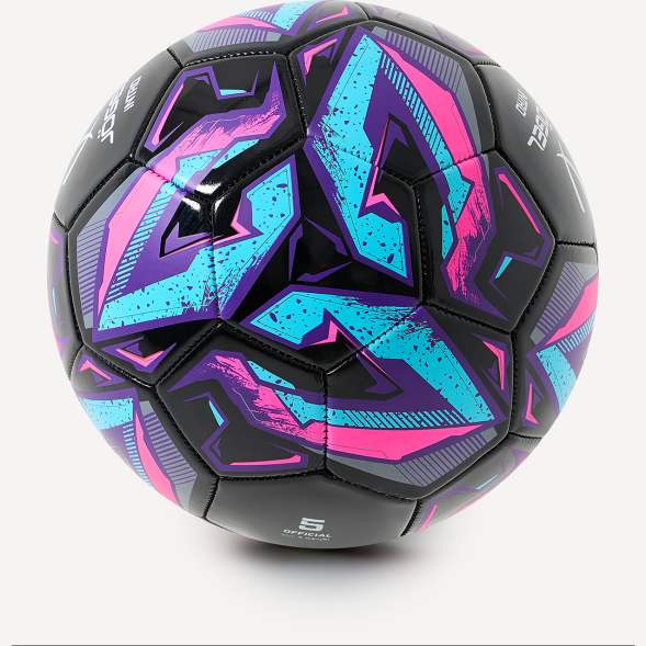 Мяч футбольный JÖGEL Intro №5, черный