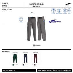 PANTALÓN LARGO KIDS CAMP  