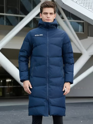 Пуховик KELME Long Down Jacket (Adult) Dark Blue