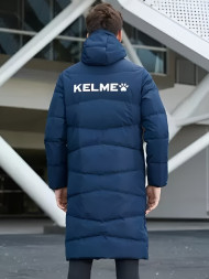 Пуховик KELME Long Down Jacket (Adult) Dark Blue