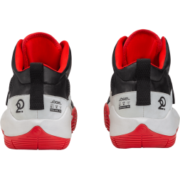 Кроссовки баскетбольные JOGEL Launch MID, White/black/red