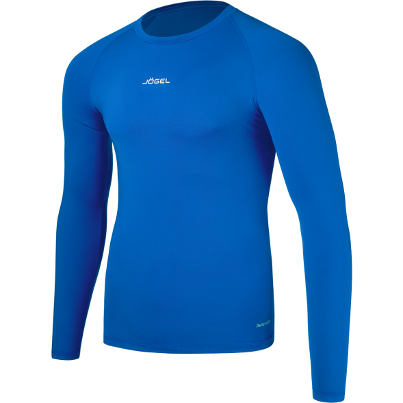 Футболка компрессионная с длинным рукавом JOGEL CAMP PerFormDRY Baselayer LS Tee, синий