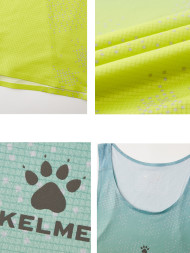 Майка KELME Sports Vest Light Blue/Yellow