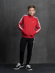 Детская олимпийка KELME Boy's Knitted Jacket Red