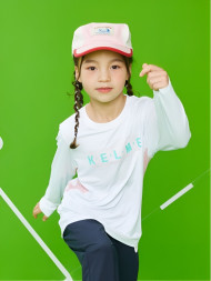Детский лонгслив KELME Long Sleeve T-Shirt White