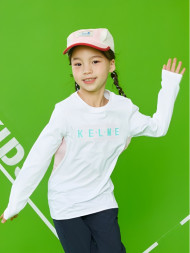 Детский лонгслив KELME Long Sleeve T-Shirt White