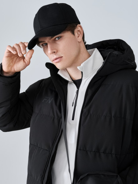 Пуховик FN Snowfall Long Black