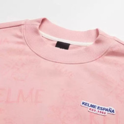 Свитшот KELME Round Neck Sweater Pink