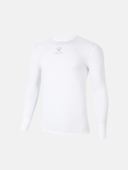 Термобелье (верх) KELME Tech Fit Long Sleeve White