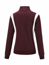 Толстовка KELME Stand-Up Collar Knit Cardigan Burgundy
