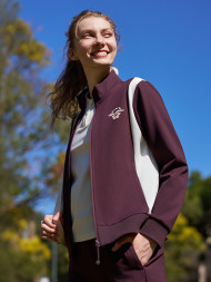 Толстовка KELME Stand-Up Collar Knit Cardigan Burgundy