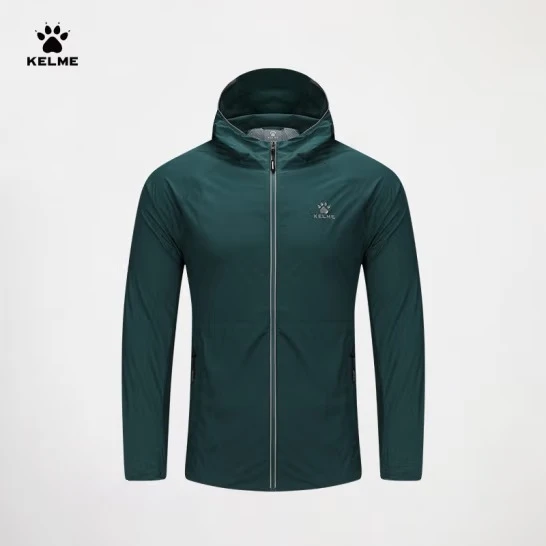 Ветровка KELME Thin Trench Coat Dark Green