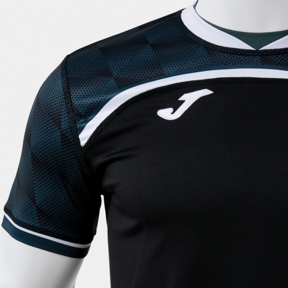 ФУТБОЛКА С КОРОТКИМ РУКАВОМ IRON HANDBALL PRO ЧЕРНО-БЕЛАЯ