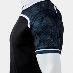 ФУТБОЛКА С КОРОТКИМ РУКАВОМ IRON HANDBALL PRO ЧЕРНО-БЕЛАЯ