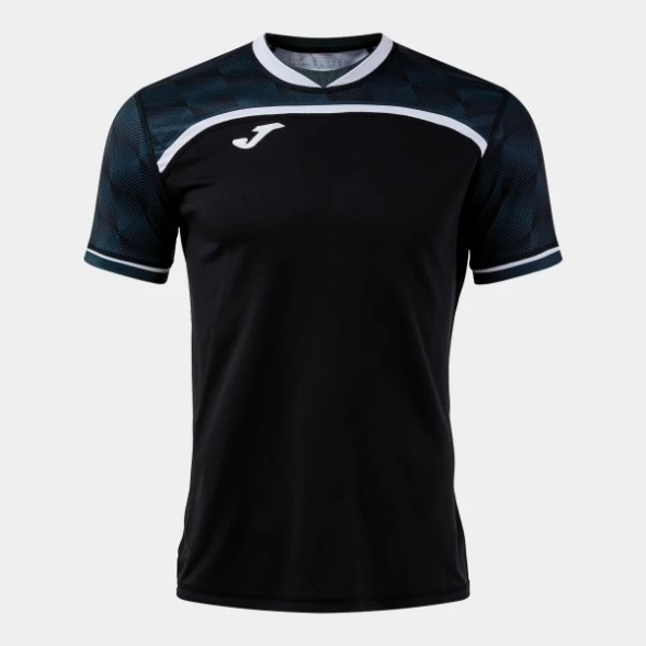 ФУТБОЛКА С КОРОТКИМ РУКАВОМ IRON HANDBALL PRO ЧЕРНО-БЕЛАЯ