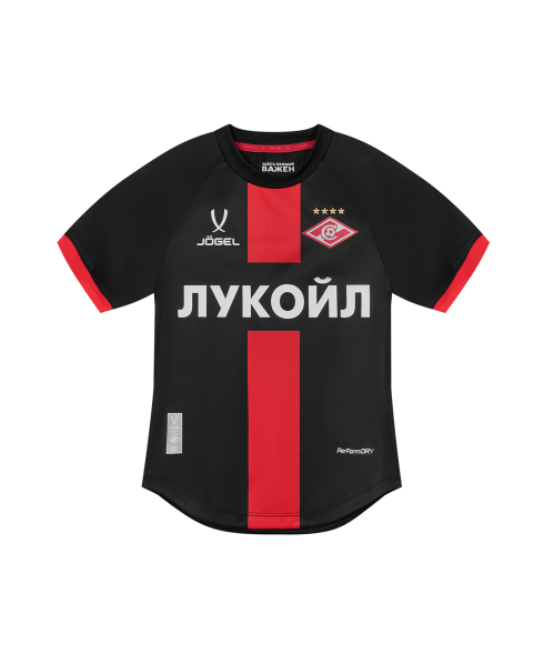 Футболка игровая JOGEL PREMIER PerFormDRY Spartak Reserve Jersey, черный/красный