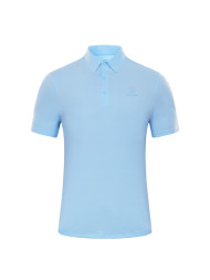 Футболка-поло KELME Short Sleeve Polo Shirt Light Blue